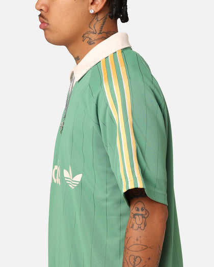 Adidas Pinstripe Jersey Preloved Green