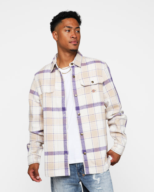 Dickies Nimmons Plaid Long Sleeve Shirt Check