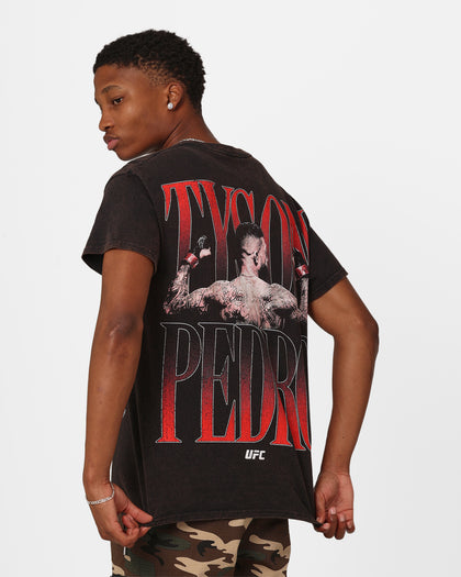 UFC By Goat Crew Tyson Pedro Vintage T-Shirt Black Wash