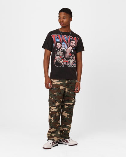 UFC By Goat Crew Tyson Pedro Vintage T-Shirt Black Wash