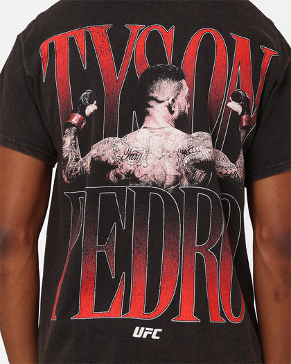 UFC By Goat Crew Tyson Pedro Vintage T-Shirt Black Wash