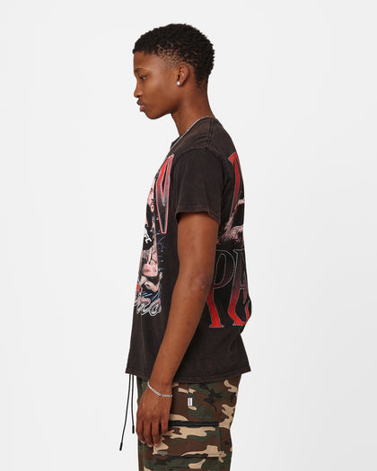 UFC By Goat Crew Tyson Pedro Vintage T-Shirt Black Wash