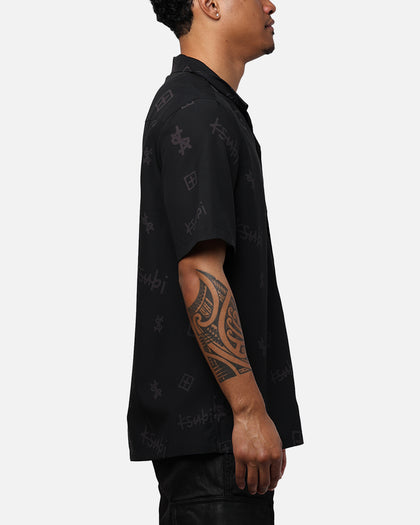 Ksubi Box Resort Short Sleeve Shirt Black