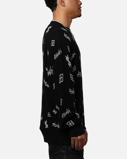 Ksubi Trash Box Knit Crewneck Black