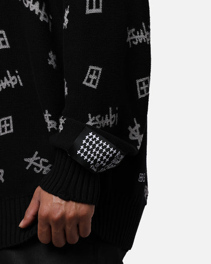 Ksubi Trash Box Knit Crewneck Black