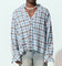 Loiter Kimono Flannel Blue