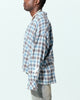 Loiter Kimono Flannel Blue