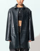 Loiter Atmosphere Trench Coat Black
