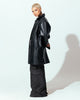 Loiter Atmosphere Trench Coat Black