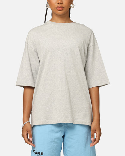 Carre Blanc Boxy T-Shirt Grey Marle