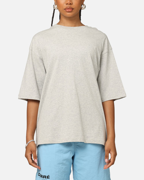 Carre Blanc Boxy T-Shirt Grey Marle