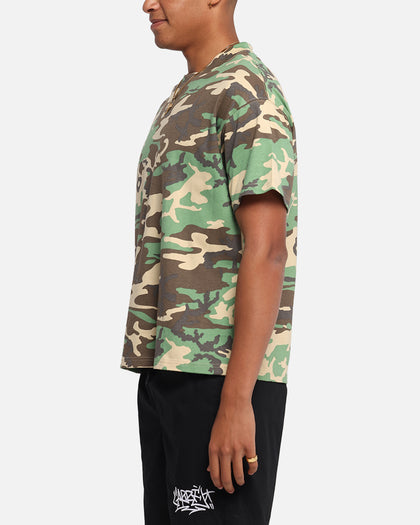 Carré Blanc T-Shirt Woodland Camo