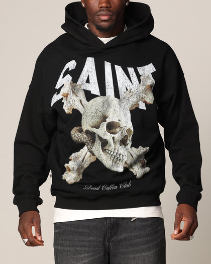 Saint Morta Dead Coffin Club Hoodie Black