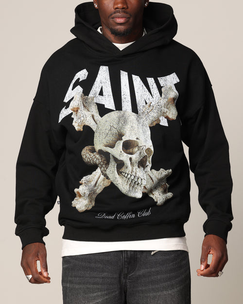 Saint Morta Dead Coffin Club Hoodie Black