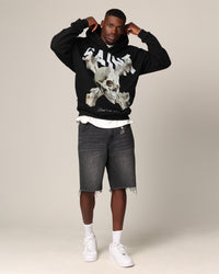 Saint Morta Dead Coffin Club Hoodie Black