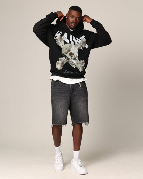 Saint Morta Dead Coffin Club Hoodie Black
