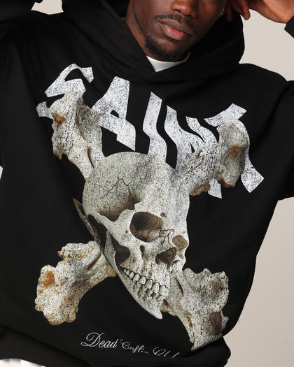 Saint Morta Dead Coffin Club Hoodie Black