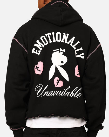 Playboy By Culture Kings Lover Boy Full Zip Hoodie Black