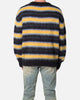 MNML Striped Mohair Sweater Black