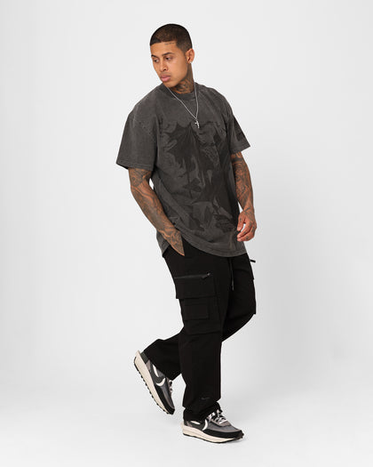 Goat Crew X DC Batman Issue #423 Noir Heavyweight Vintage T-Shirt Black Wash