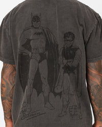 Goat Crew X DC Batman Issue #01 Noir Heavyweight Vintage T-Shirt Black Wash
