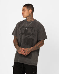 Goat Crew X DC Batman Issue #01 Noir Heavyweight Vintage T-Shirt Black Wash