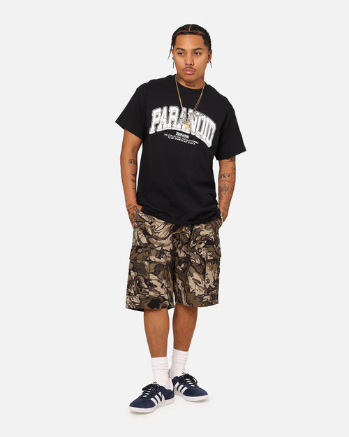 Rats Get Fat Paranoid T-Shirt Black