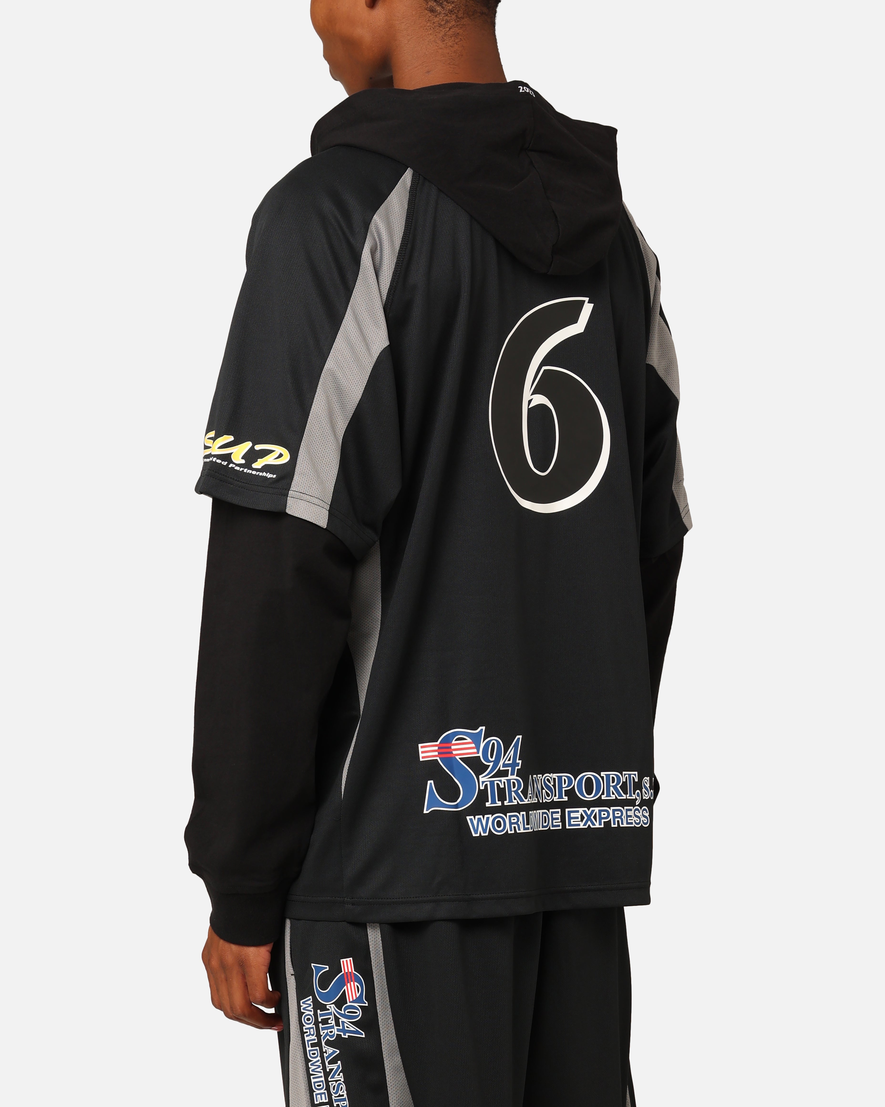 Supreme Hooded Soccer Jersey Black | Culture Kings