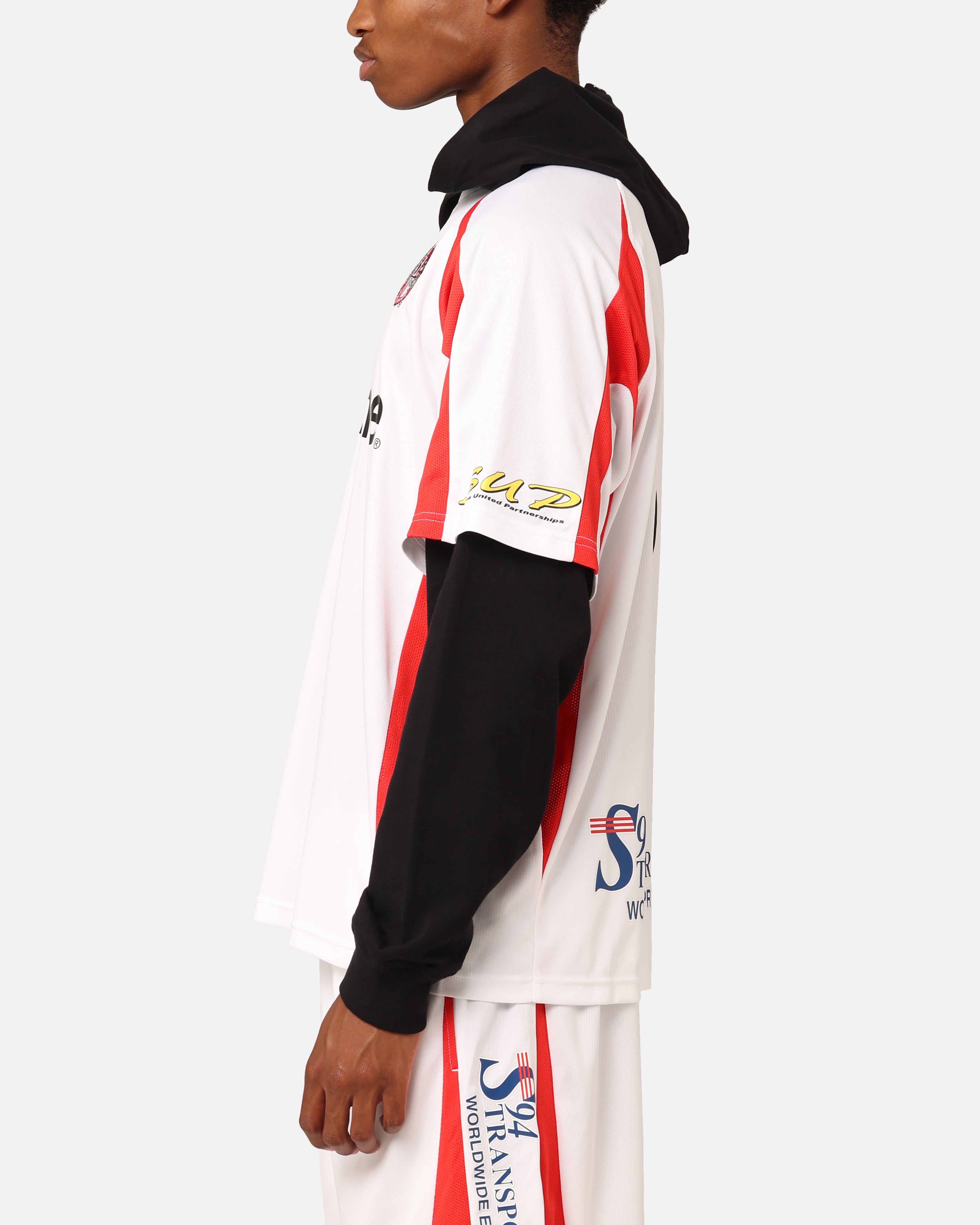 Supreme Hooded Soccer Jersey White | Culture Kings