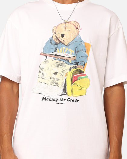 Market Making The Grade Bear T-Shirt White