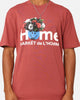 Market Smiley Market De L'Homme T-Shirt Berry