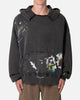 MNML Destroyed Painter Hoodie Vintage Black