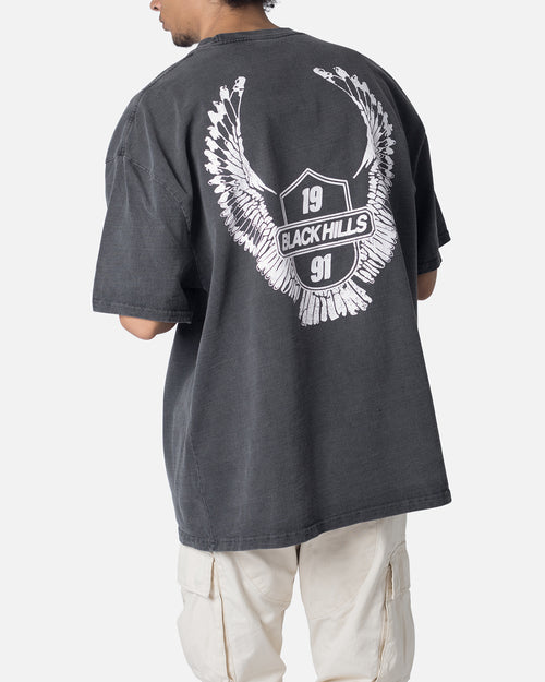 MNML Black Hills T-Shirt Washed Black