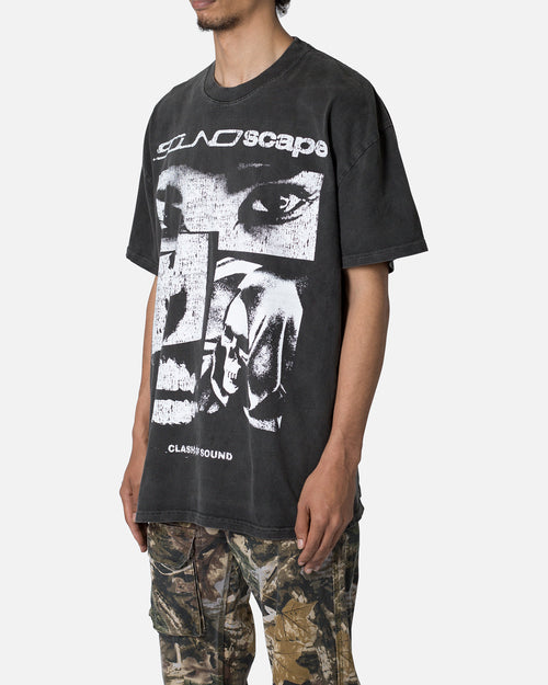 MNML Soundscape T-Shirt Washed Black