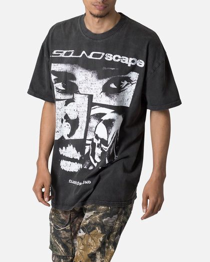 MNML Soundscape T-Shirt Washed Black