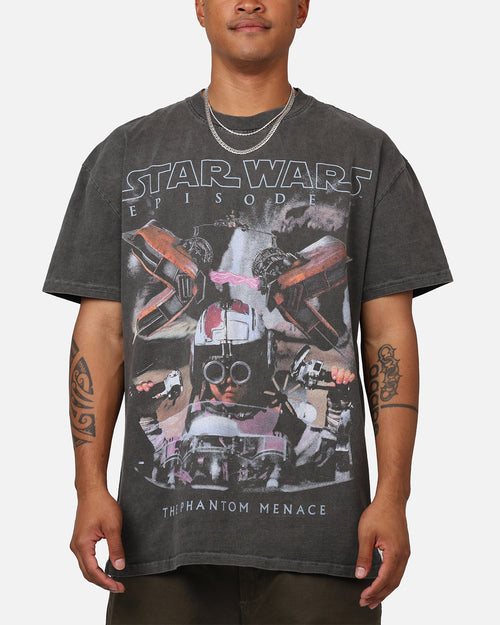 Star Wars Episode I '99 Heavyweight Vintage T-Shirt Black Wash