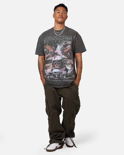 Star Wars Episode I '99 Heavyweight Vintage T-Shirt Black Wash