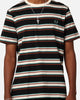 Fred Perry Stripe T-Shirt Ecru