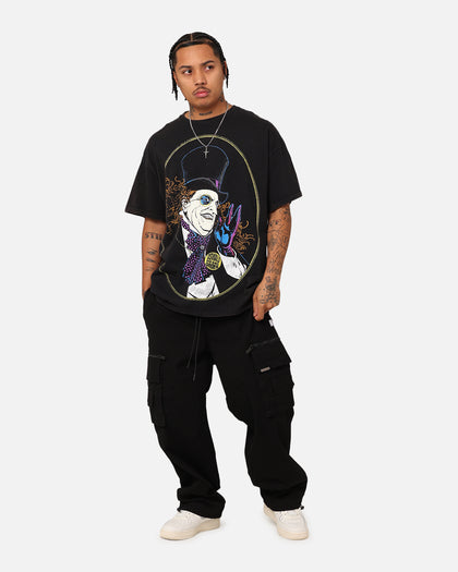 Goat Crew X DC Batman The Penguin Vintage T-Shirt Black Wash