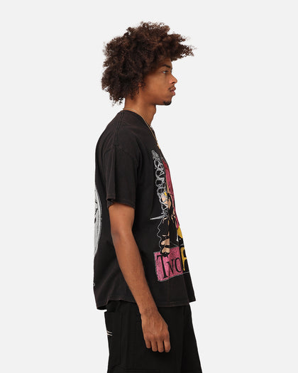 Goat Crew X DC Batman Two Face Vintage T-Shirt Black Wash