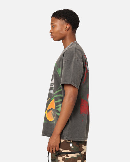 Marvel Doctor Doom Heavyweight Vintage T-Shirt Black Wash