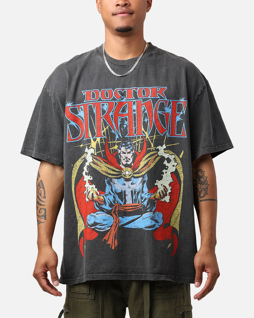 Marvel Doctor Strange Heavyweight Vintage T-Shirt Black Wash