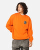 Stüssy 8 Ball Corp Fleece Crewneck Coral