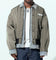 Loiter Shadow Layered Bomber Jacket Khaki