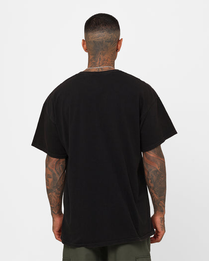 UFC By Goat Crew 293 Card Vintage T-Shirt Black Wash