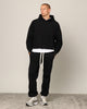 Carré Blanc Oversized Hoodie Black