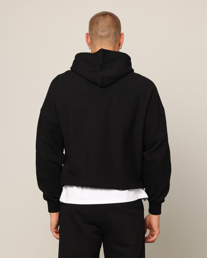 Carré Blanc Oversized Hoodie Black