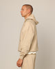 Carré Blanc Oversized Hoodie Stone
