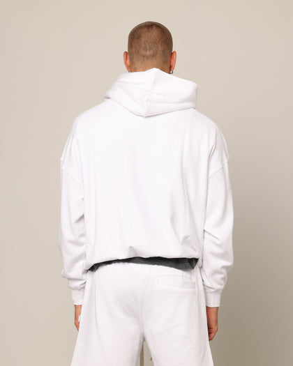 Carré Blanc Oversized Hoodie White