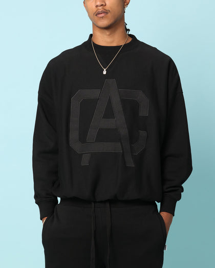 Carré Academy Oversized Crewneck Black